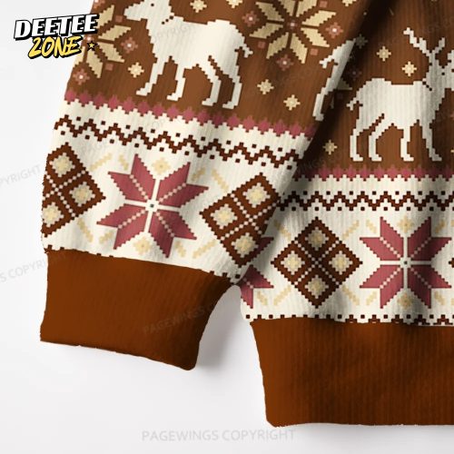 The Reader Unisex Ugly Knit Christmas Sweater