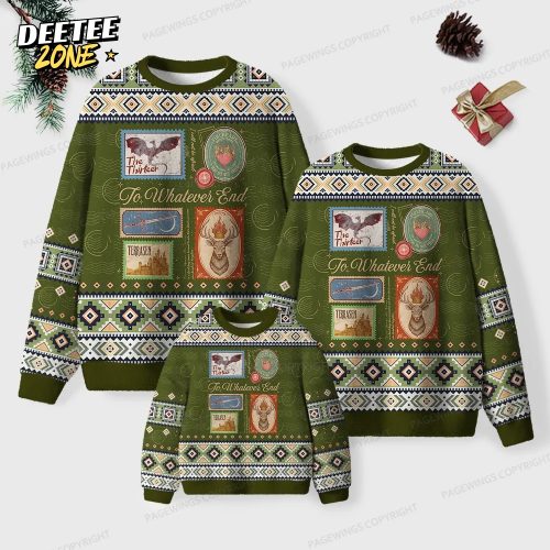 To Whatever End Unisex Ugly Knit Christmas Sweater