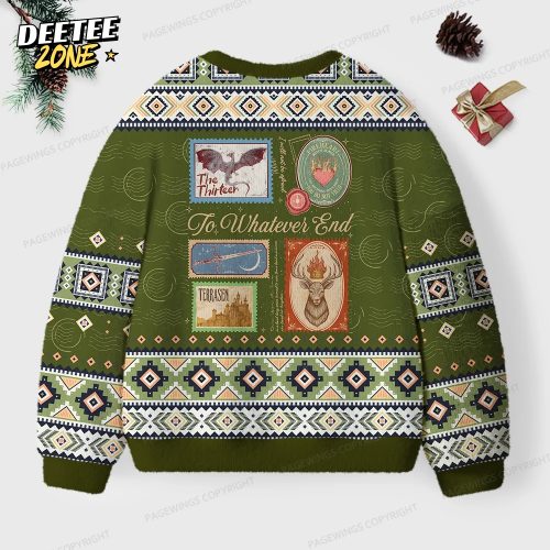 To Whatever End Unisex Ugly Knit Christmas Sweater