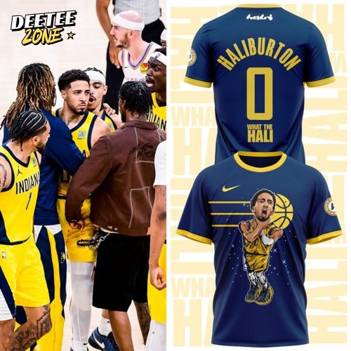 Tyrese Haliburton “What the Hali” NBA Finals 2025 T-Shirt