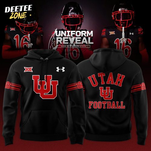 Utah Utes Black Throwbacks Hoodie – Black