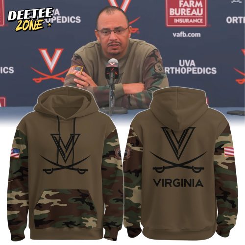 Virginia Football Camo Hoodie Limited Edition