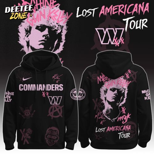 WAS Commanders x MGK ” The Lost Americana Tour ” Hoodie Limited Edition