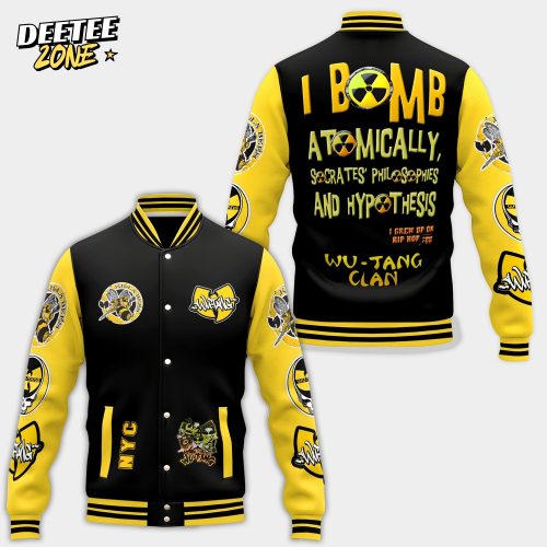 Wu-tang CLan Baseball Jacket – Yellow