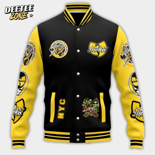 Wu-tang CLan Baseball Jacket – Yellow