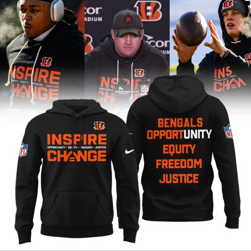 Cincinnati Bengals 2025 Inspire Change Limited Edition Hoodie