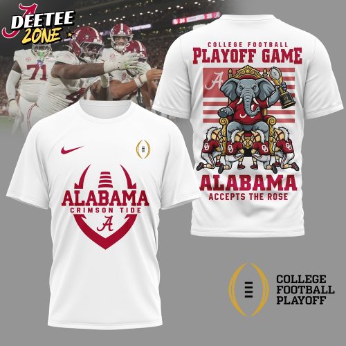 Alabama Crimson Tide | Premium NCAA Road to the Rose Bowl 3D Shirt NY