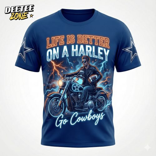 American Biker Spirit – Life Is Better on a Harley Shirt