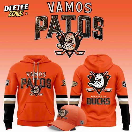 Anaheim Ducks Vamos Patos 2025 Hoodie