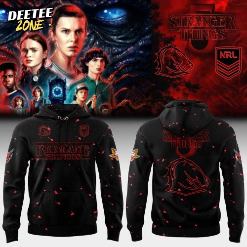 B Broncos Stranger Things 5 Combo Hoodie