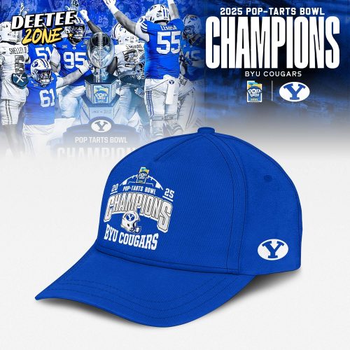 BYU Cougars 2025 Pop-Tarts Bowl Champions Hoodie