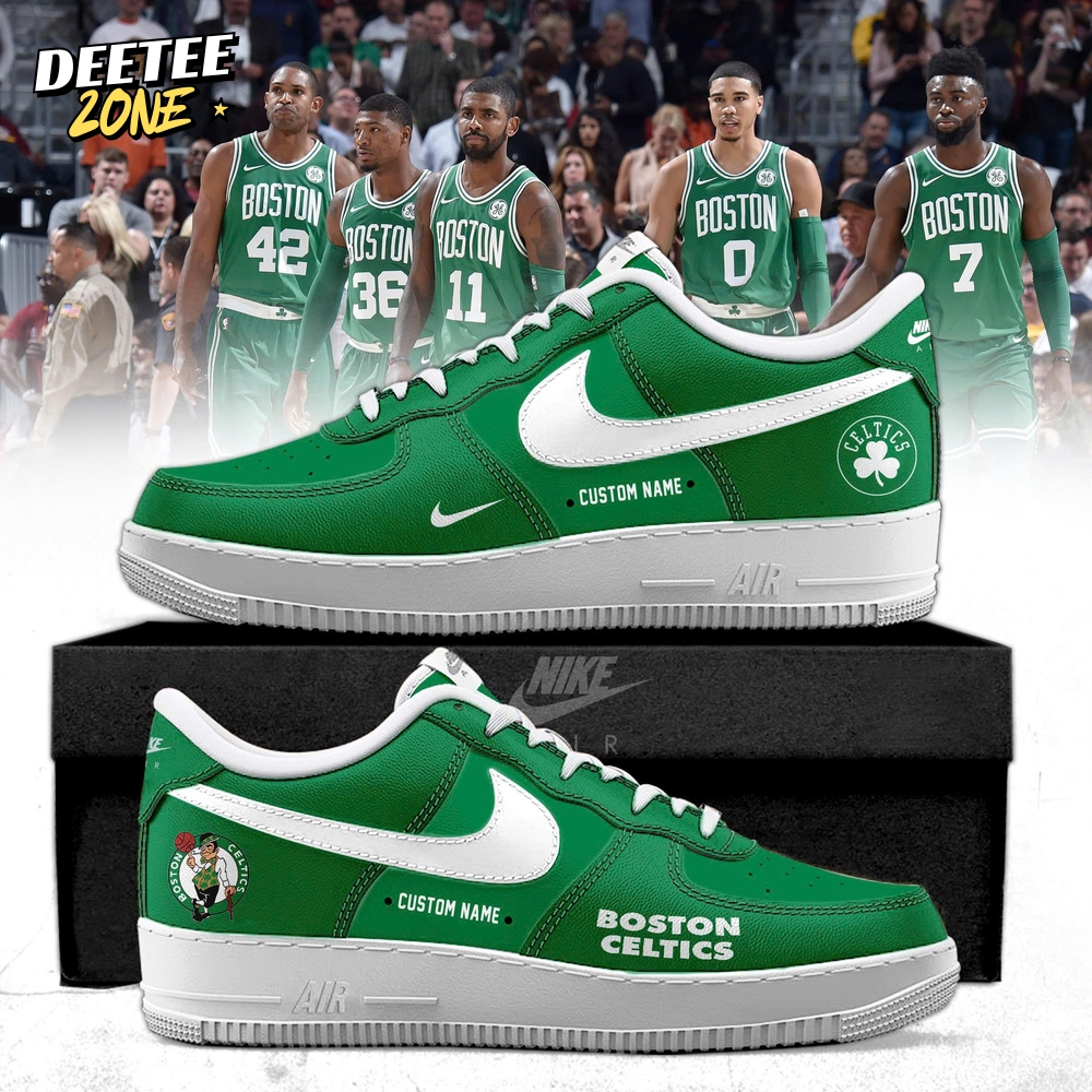 Boston Celtics Special Edition AF1 Sneakers Boston Celtics Special Edition AF1 Sneakers