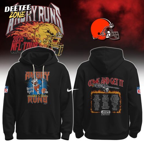 C Browns x Angry Runs Hoodie Limited Edition Drop
