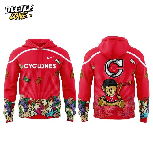 C Cyclones Teddy Bear Toss Night 2025 Combo Hoodie