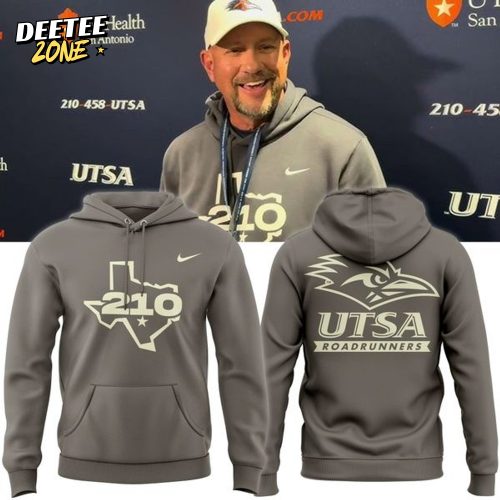 Coach Jeff Traylor UTSA Roadrunners football 210 Hoodie