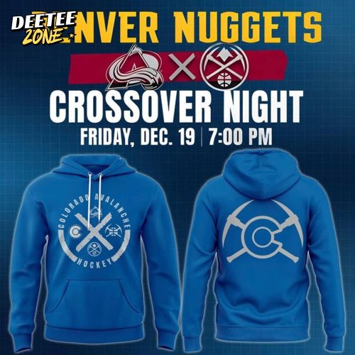 Colorado Avalanche x Denver Nuggets Crossover Night Hoodie