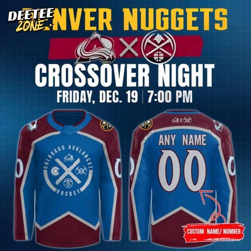 Colorado Avalanche x Denver Nuggets Crossover Night Jersey