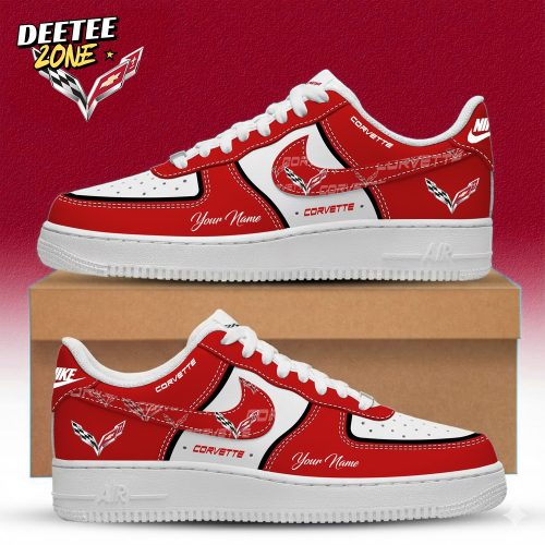 Corvette Custom Name Multicolor Fashion Casual AF1 Sneakers