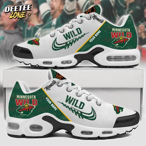 Customize Your Name with Minnesota Wild Ver 28 Sport Shoes