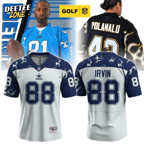 DAL Legacy: MICHAEL IRVIN #88 Flame Jersey