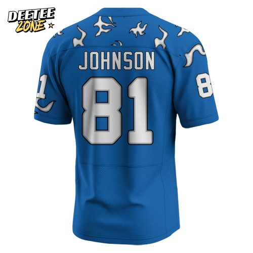 DET Legacy: CALVIN JOHNSON #81 Flame Jersey