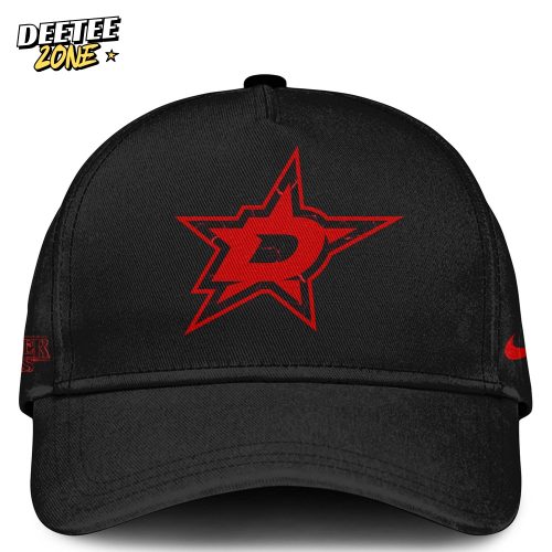 Dallas Stars x Stranger Things Jersey with a bold red–black design