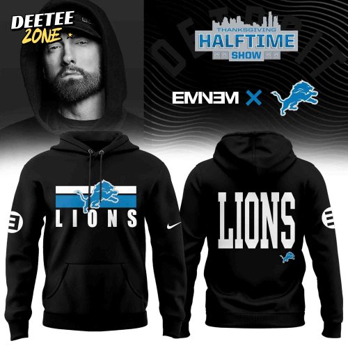 Detroit Lions x Eminem Halftime Hoodie