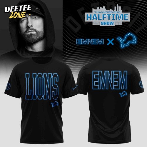 Detroit Lions x Eminem Halftime Tshirt