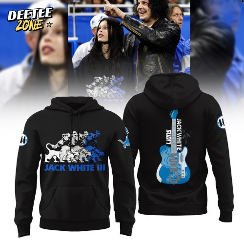 Detroit Lions x Jack White Thanksgiving Halftime Show Limited Edition Hoodie