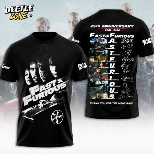 Fast & Furious 3D Apparel