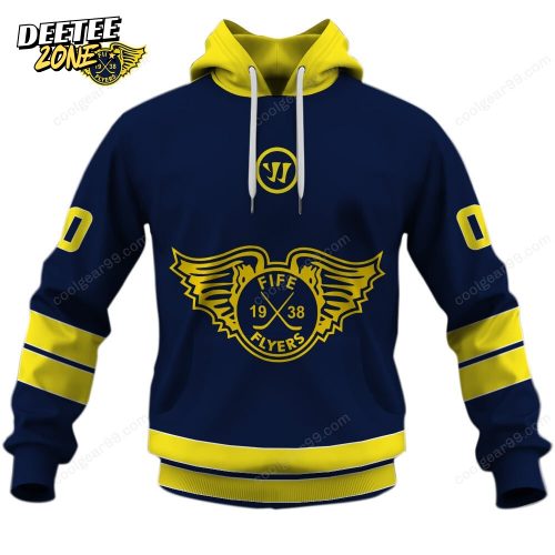Fife Flyers EIHL 2526 Home Jersey Style Hoodie