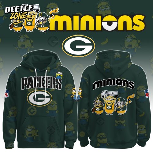 GB Packers x Minions Limited Edition Hoodie + Selling Out Fast!