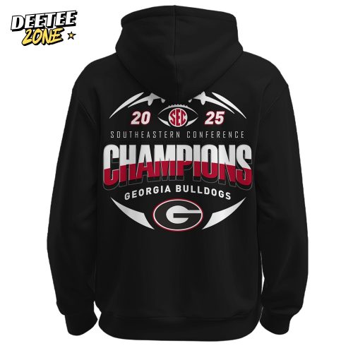 Georgia Football x Sec Champions 2025 Hoodie Limited Edition