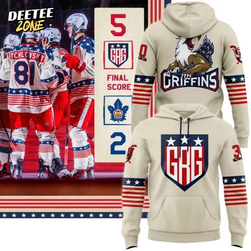 Grand Rapids Griffins ”Military Night ” Special Hoodie
