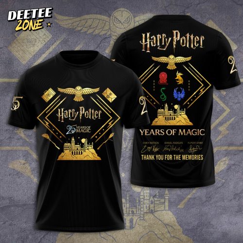 Harry Potter 25th Anniversary 3D Apparel