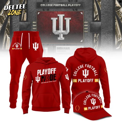 Indiana Hoosiers 2025-26 College Football Playoff Limited Edition Hoodie