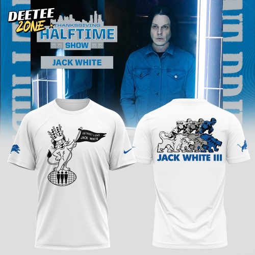 Jack White x Lions Halftime Tshirt limited Edition