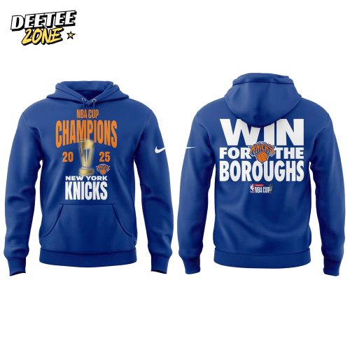 Jordan Brand Black New York Knicks 2025 NBA Cup Champions Limited Edition Hoodie | Jogger | Cap v2