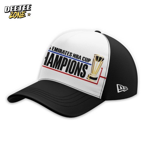 Jordan Brand Black New York Knicks 2025 NBA Cup Champions Limited Edition Tshirt | Jogger | Cap