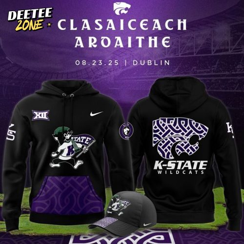 K-State Football CFBireland Game 2025 Hoodie