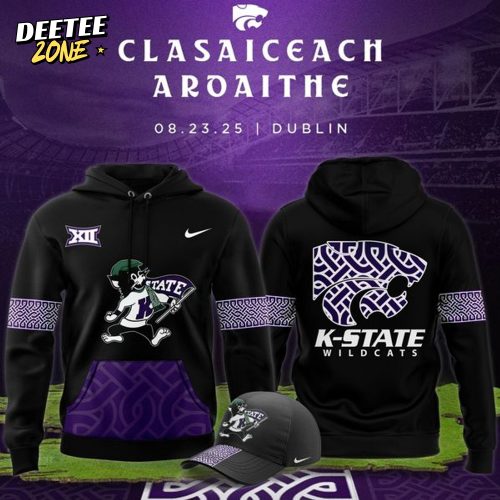 K-State Football CFBireland Game 2025 Limited Hoodie