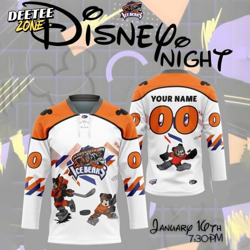 Knoxville Ice Bears x Mickey Mouse New Jersey