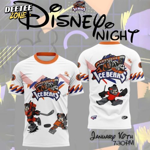 Knoxville Ice Bears x Mickey Mouse New T-shirt