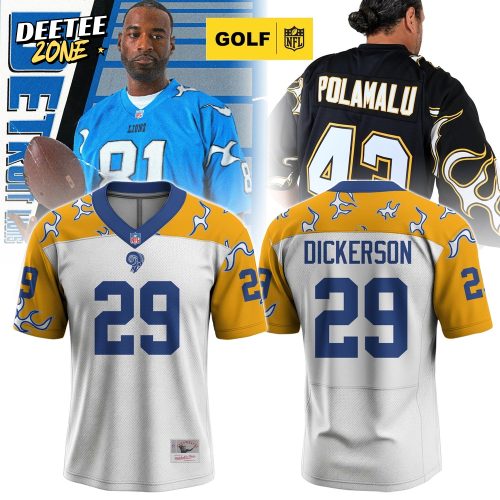 LAR Legacy: ERIC DICKERSON #29 Flame Jersey
