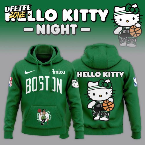 Limited Edition Boston Celtics x Hello Kitty Hoodie