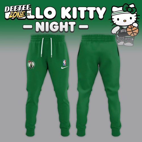 Limited Edition Boston Celtics x Hello Kitty Hoodie