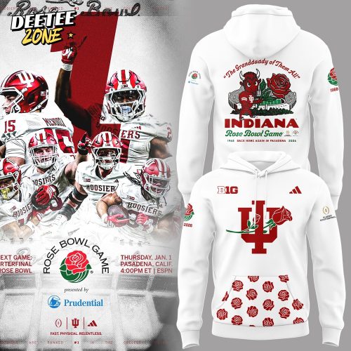 Limited Edition INDIANA 🏈 Rose Bowl Hoodie
