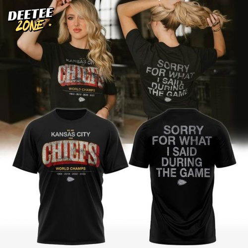 Limited Edition Kansas City Chiefs ”New Collections ” T-shirt