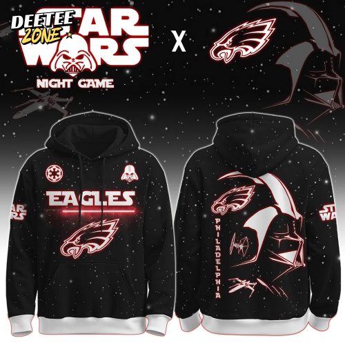 Limited Edition Philadelphia Eagles x Star Wars Night Game-3D Unisex Hoodie