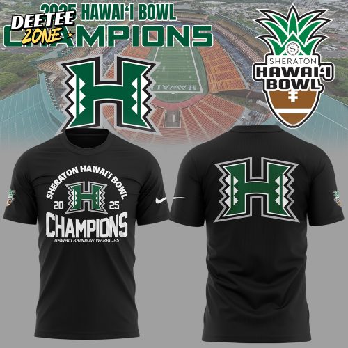 Limited Edition Sheraton Hawai’i Bowl Champions TShirt